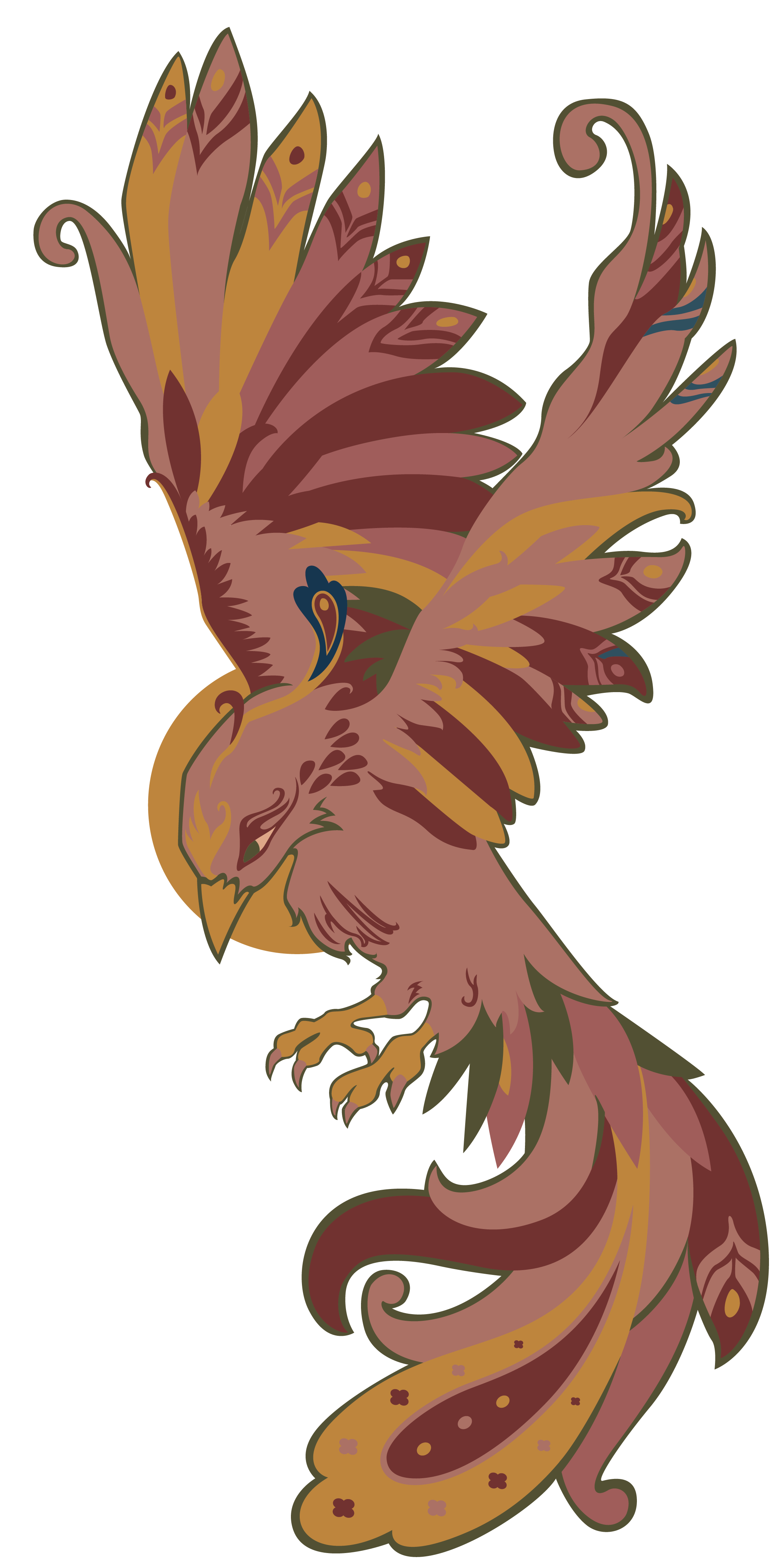 Fenice della fantasia esclusiva del brand