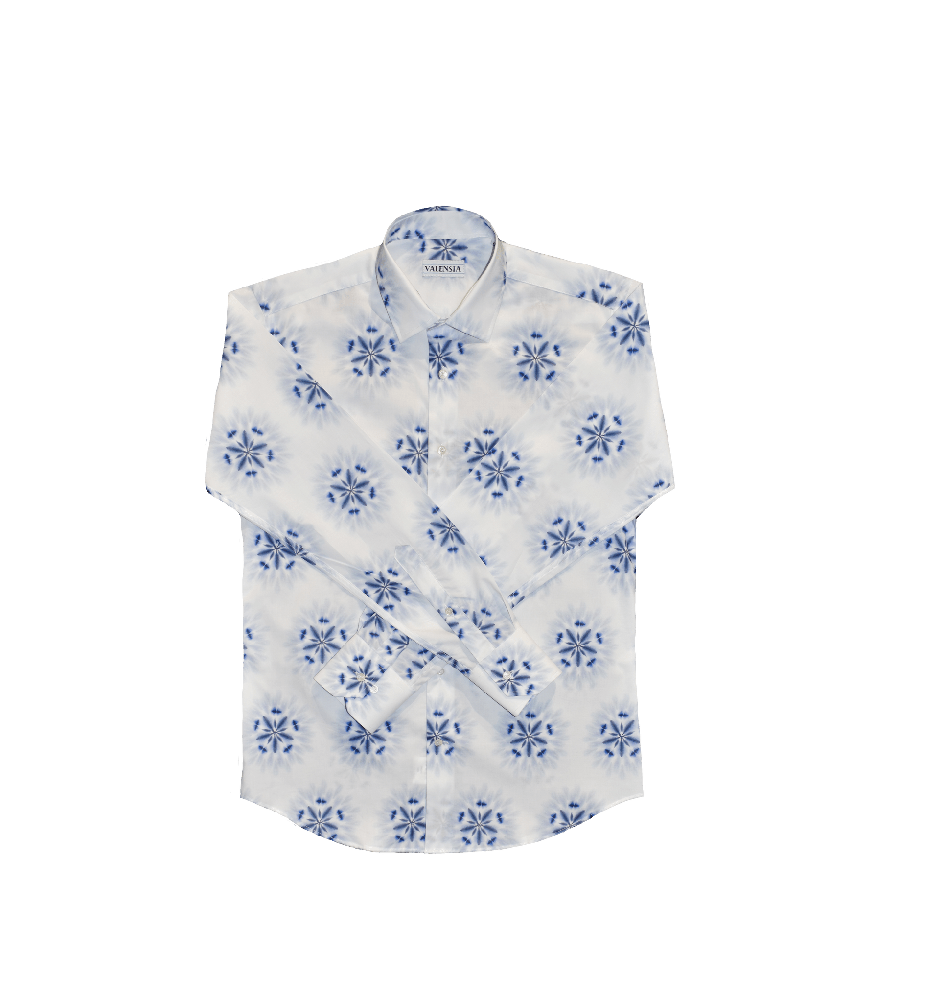 Camicia tie dye sagoma davanti -Valensia