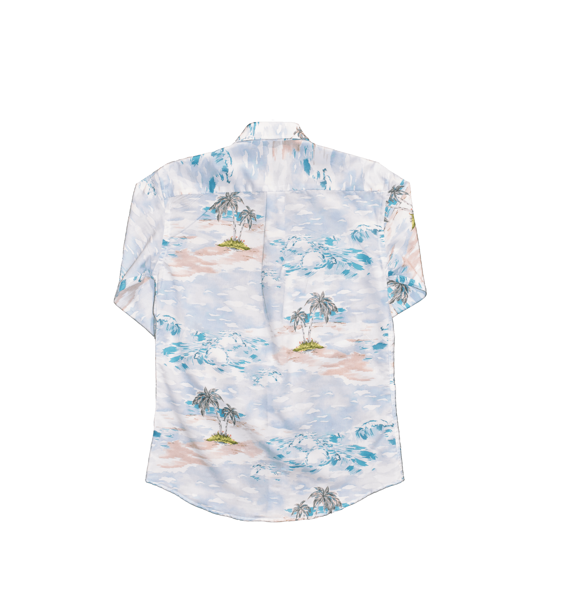 Camicia tropicale sagoma dietro - Valensia