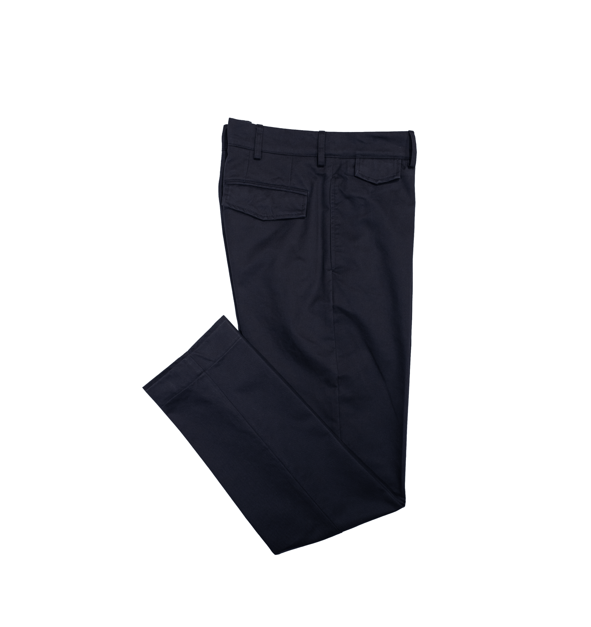 Pantalone Valensia in twill blu navy - VALENSIA