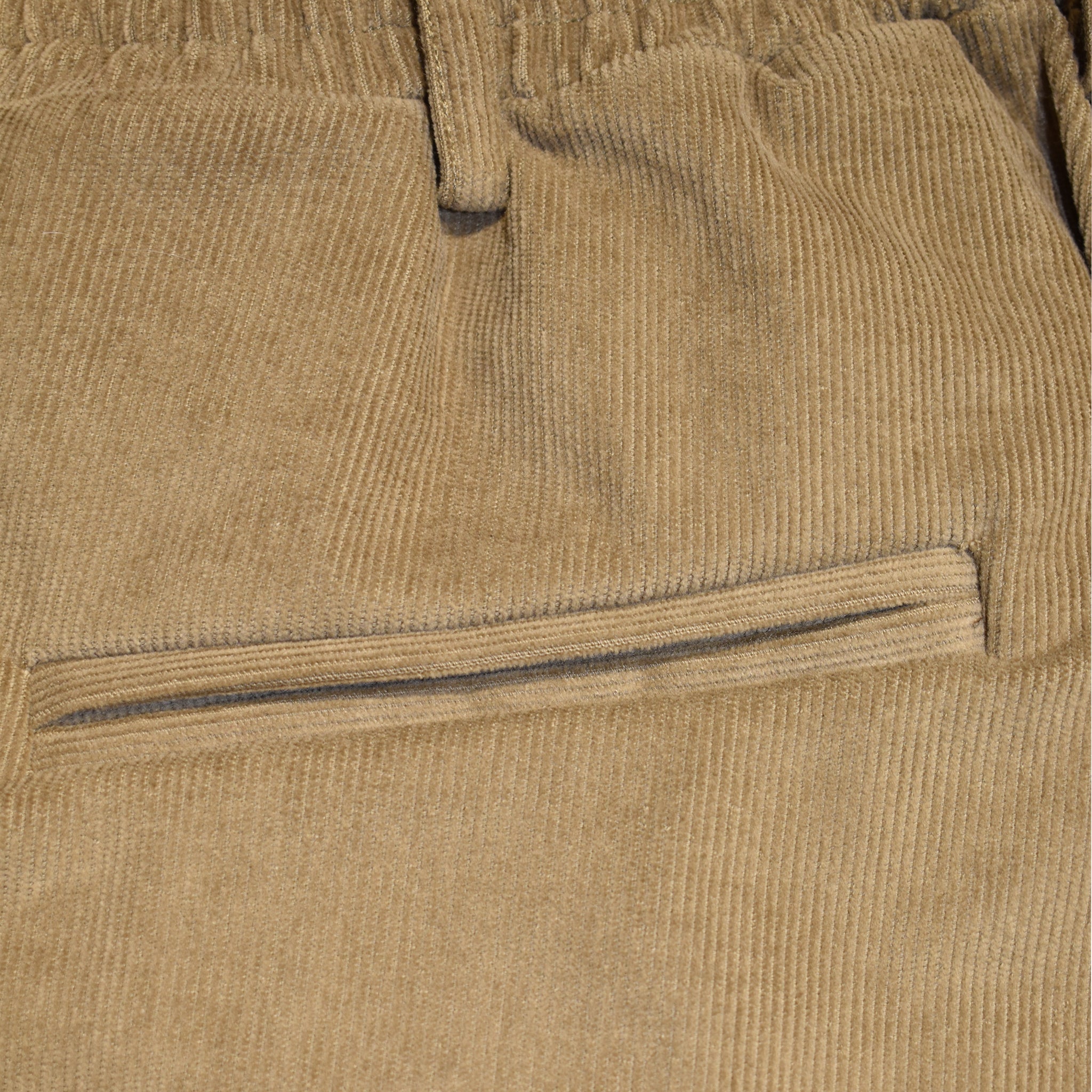 Pantavelluto beige primo piano tasca posteriore - VALENSIA